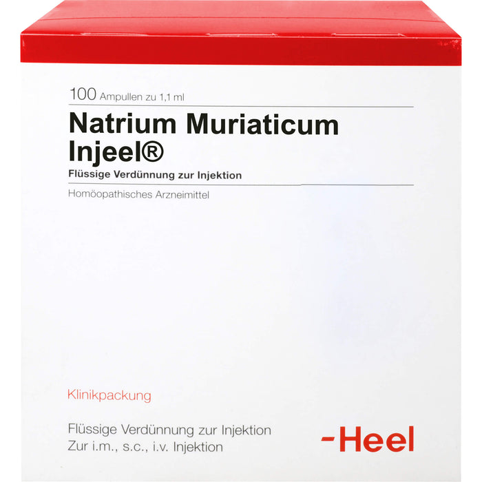 Natrium muriaticum Injeel Amp., 100 St AMP