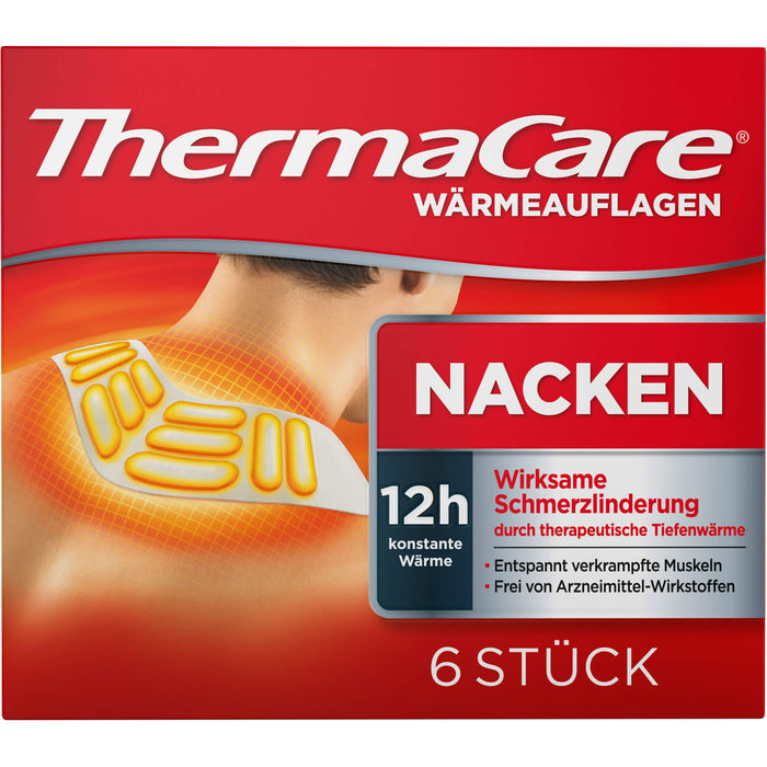 ThermaCare Wärmeauflagen Nacken, 6 St. Pflaster