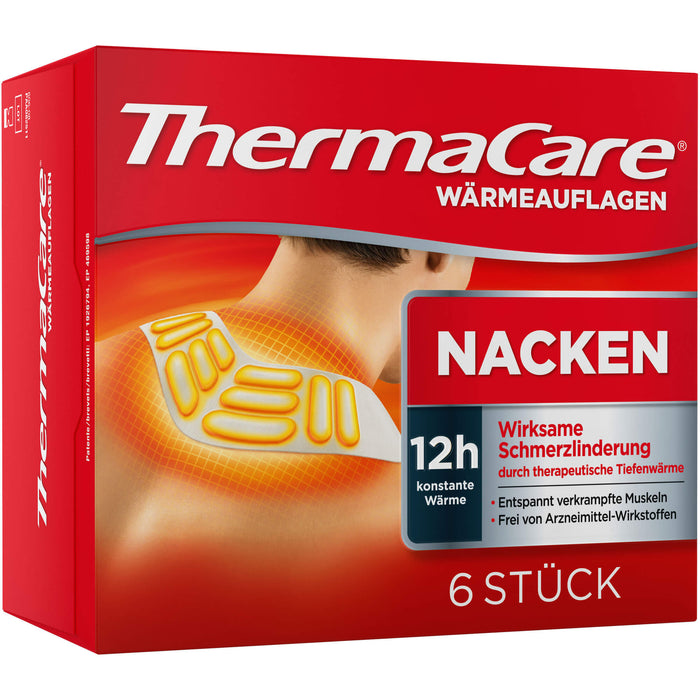 ThermaCare Wärmeauflagen Nacken, 6 pcs. Patch