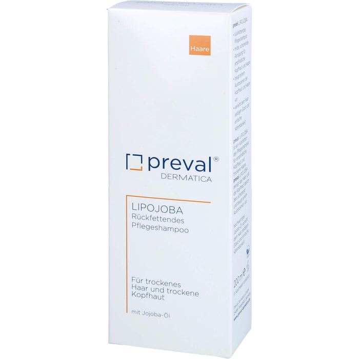 preval Dermatica Lipojoba Pflegeschampoo, 200 ml Shampoing