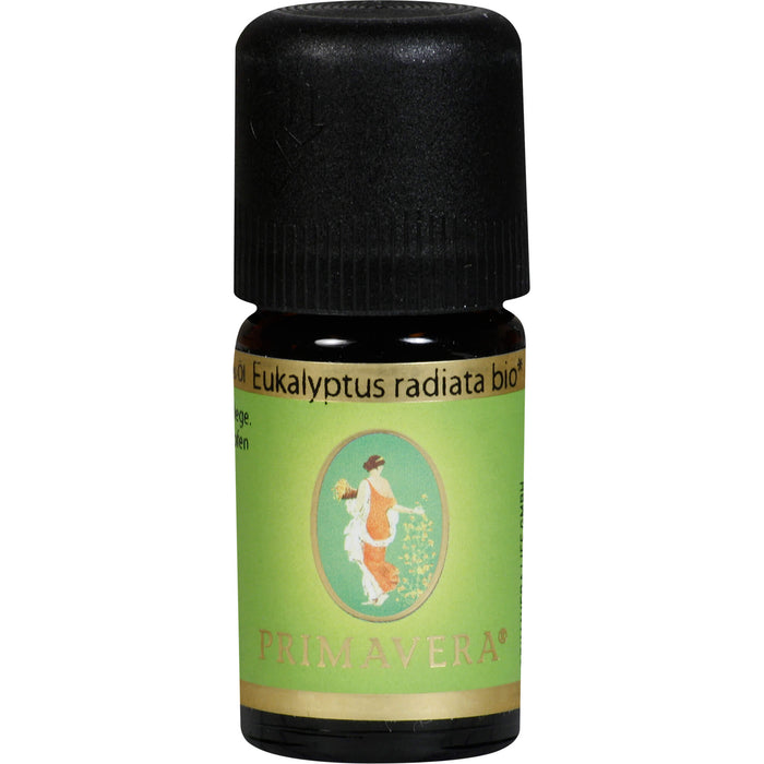 PRIMAVERA Eukalyptus radiata bio 100% naturreines Ätherisches Öl, 5 ml Huile éthérique