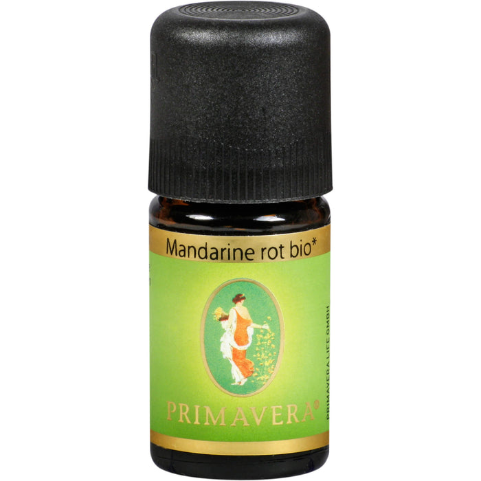 PRIMAVERA Mandarine rot bio 100% naturreines Ätherisches Öl, 5 ml Huile éthérique