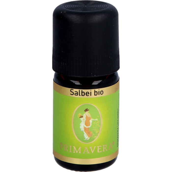 PRIMAVERA Salbei bio 100% naturreines Ätherisches Öl, 5 ml Etheric oil