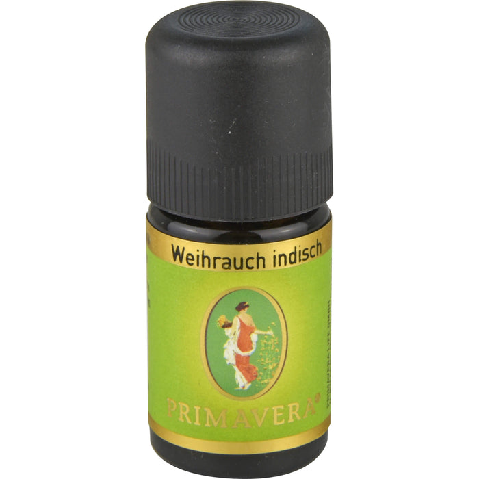 PRIMAVERA ´Weihrauch indisch bio 100% naturreines Ätherisches Öl, 5 ml Etheric oil