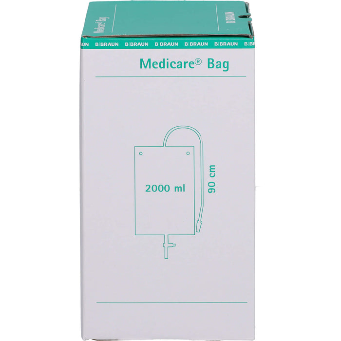 Medicare Bag 2000ml unst.m.90cm Schlauch u. Ablauf, 10 St BEU