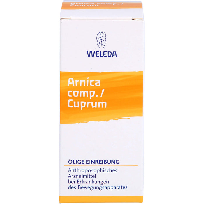 WELEDA Arnica comp. / Cuprum ölige Einreibung, 50 ml Liniment