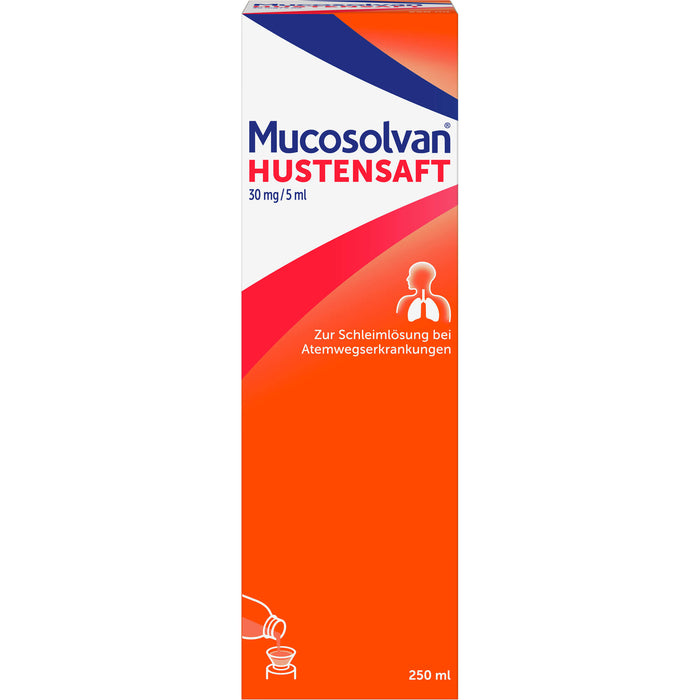 Mucosolvan Hustensaft, 250 ml Lösung