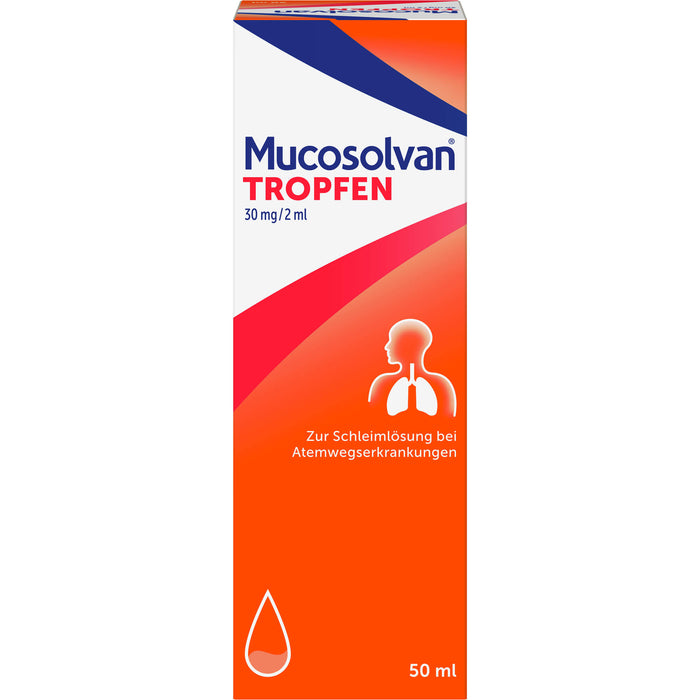 Mucosolvan Tropfen, 50 ml Solution