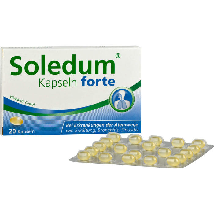 Soledum Kapseln forte, 20 pcs. Capsules