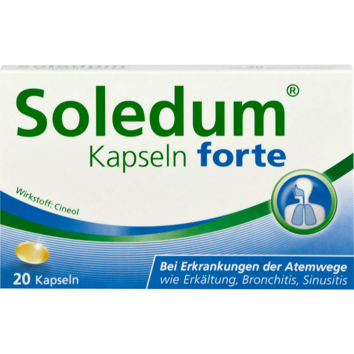 Soledum Kapseln forte, 20 pcs. Capsules