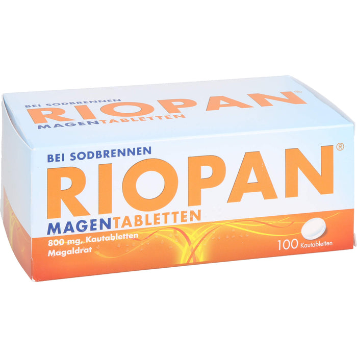 RIOPAN Magen-Kautabletten bei Sodbrennen, 100 pcs. Tablets