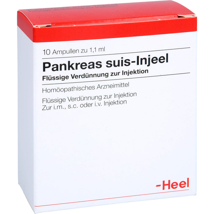 Pankreas suis-Injeel Ampullen, 10 St. Ampullen