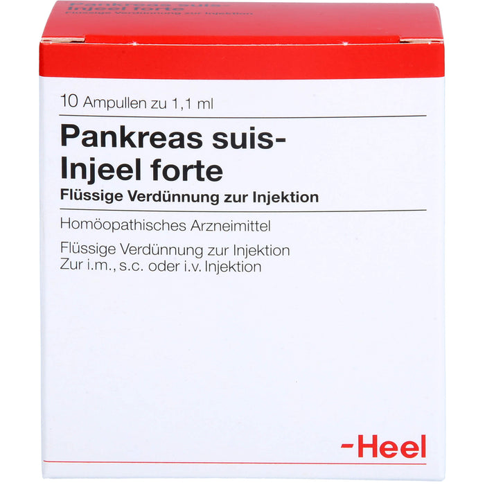 Pankreas suis-Injeel forte Ampullen, 10 St. Ampullen