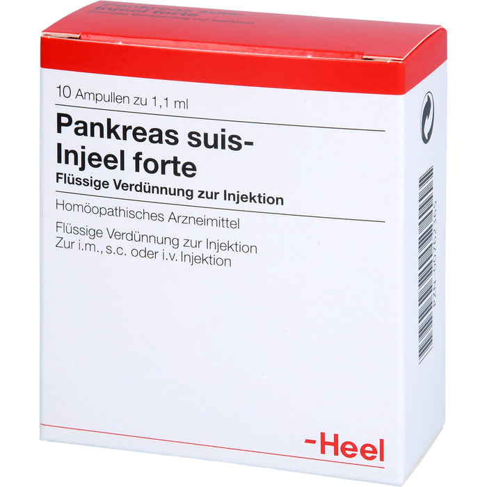 Pankreas suis-Injeel forte Ampullen, 10 St. Ampullen