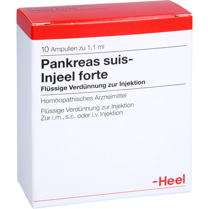 Pankreas suis-Injeel forte Ampullen, 10 pcs. Ampoules