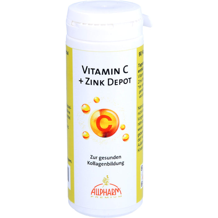 Vitamin C 300 + Zink Langzeitkapseln, 90 St KAP