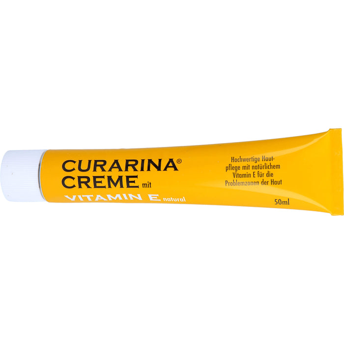 CURARINA Creme mit Vitamin E aktive Hautpflege mit Anti-Aging Effekt, 50 ml Creme