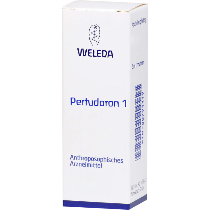 WELEDA Pertudoron 1 Mischung bei Erkrankungen der Atemwege, 20 ml Solution