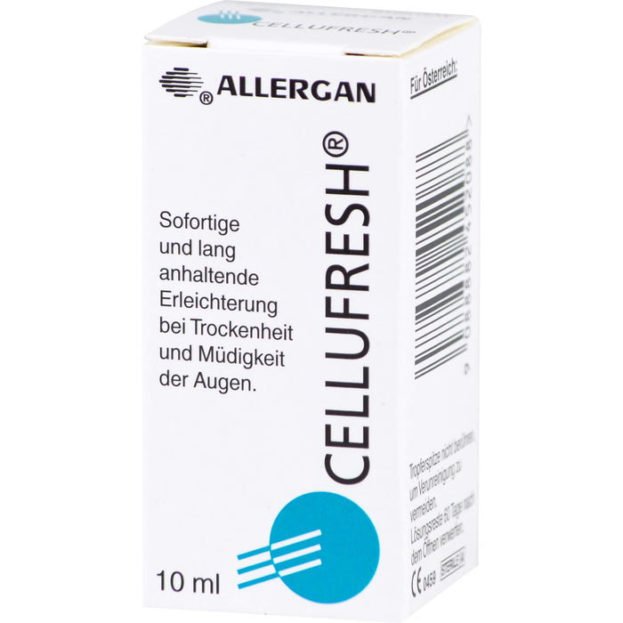 ALLERGAN Cellufresh Lösung zur sofortigen und lang anhaltende Erleichterung bei Trockenheit und Müdigkeit der Augen, 10 ml Lösung