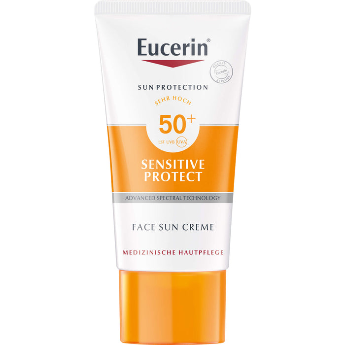 Eucerin Sensitive Protect Face Sun Creme LSF 50+, 50 ml Crème