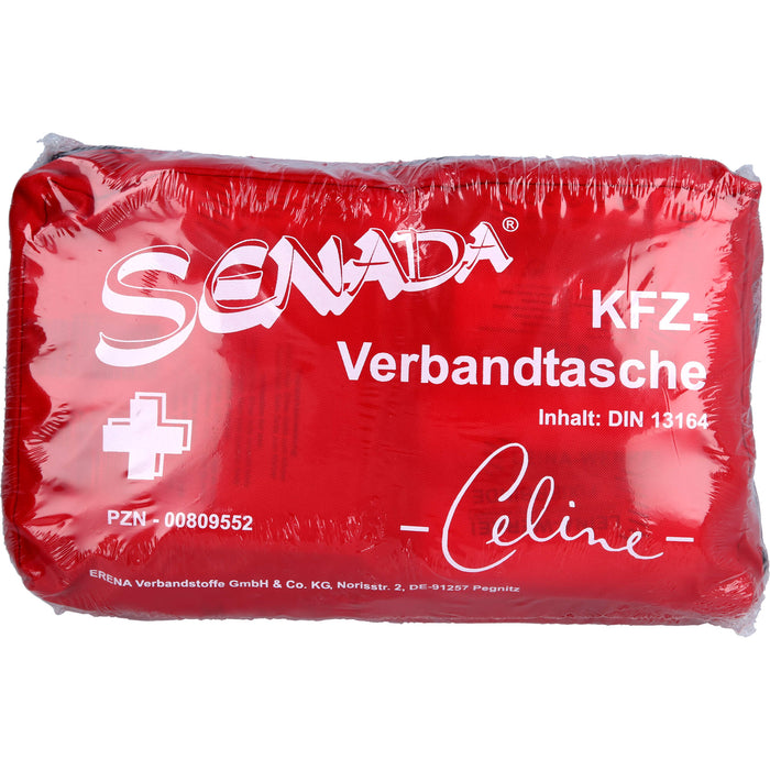 SENADA KFZ Tasche Celine rot, 1 pc pansement