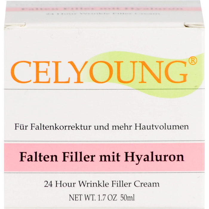 CELYOUNG Falten Filler mit Hyaluron Creme, 50 ml Creme