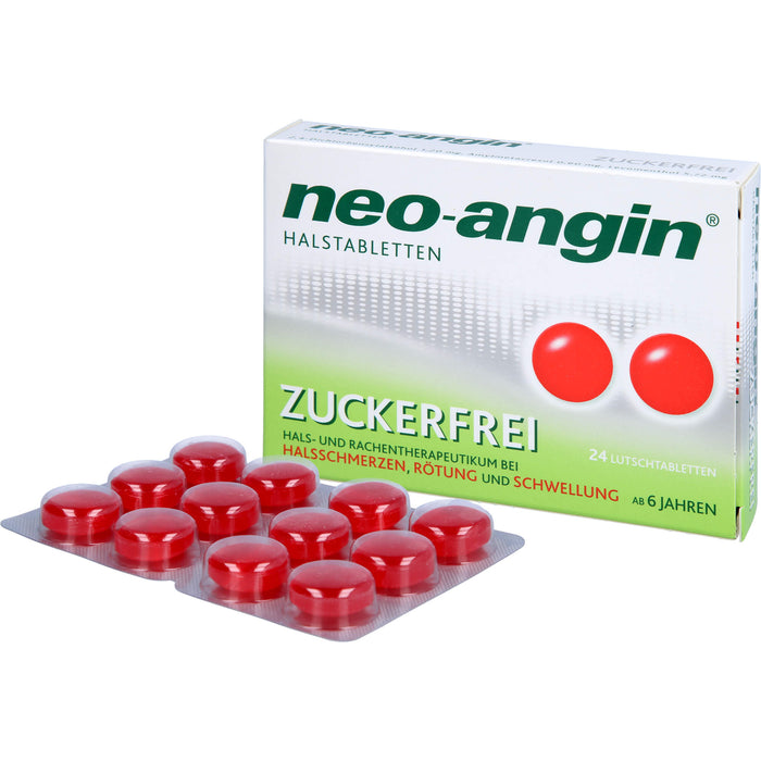 neo-angin Halstabletten zuckerfrei Original KLOSTERFRAU, 24 St. Tabletten