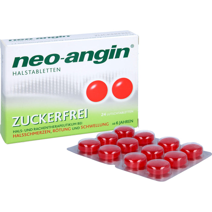 neo-angin Halstabletten zuckerfrei Original KLOSTERFRAU, 24 St. Tabletten