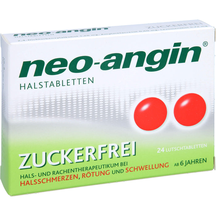 neo-angin Halstabletten zuckerfrei Original KLOSTERFRAU, 24 pcs. Tablets