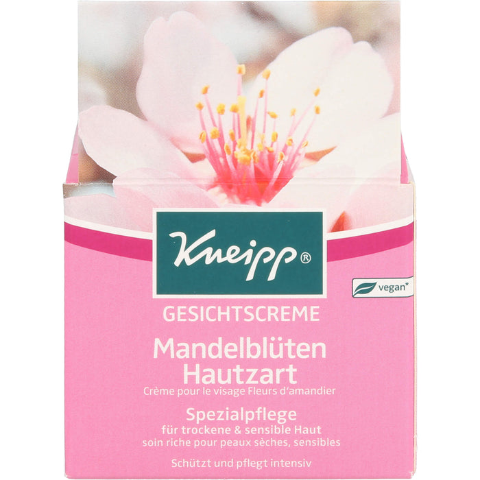 Kneipp Gesichtscreme Mandelblüten Hautzart, 50 ml Creme