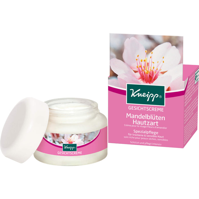 Kneipp Gesichtscreme Mandelblüten Hautzart, 50 ml Creme