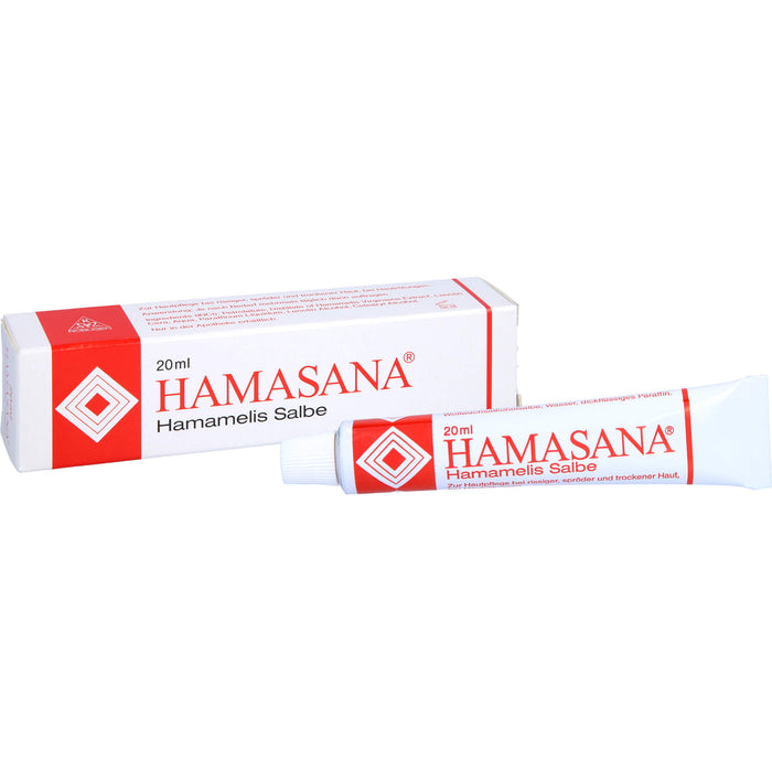 Hamasana Hamamelis Salbe, 20 g Salbe