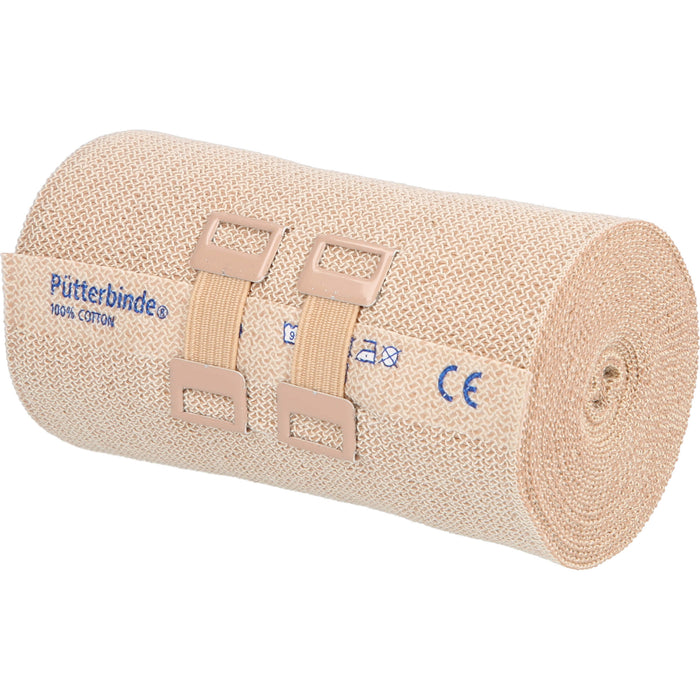 Pütter-Verband 10 cm x 5 m Kurzzugbinden, 2 St. Binde