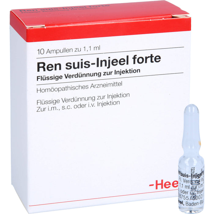 Ren suis-Injeel forte Ampullen, 10 St. Ampullen