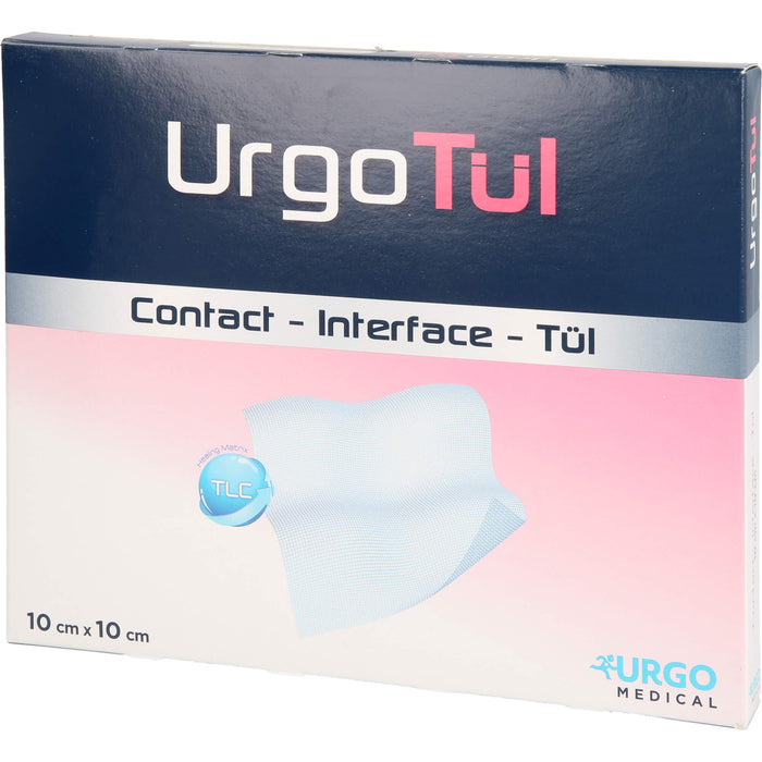 UrgoTül 10 x 10 cm lipidokolloid-Wundauflage, 10 pcs. Wound gauze