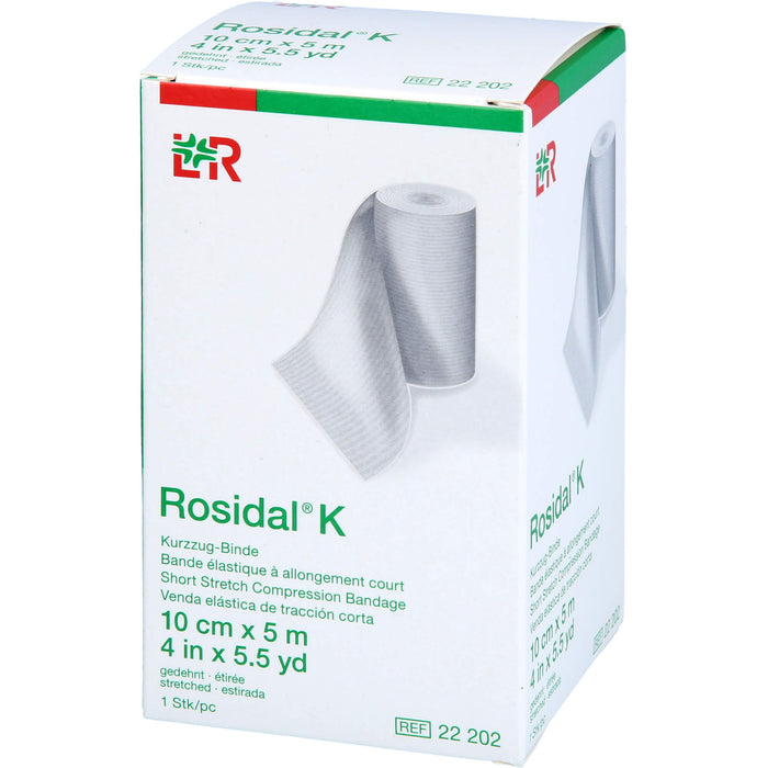 Rosidal K Kurzzugbinde 10 cm x 5 m, 1 pcs. Bandage