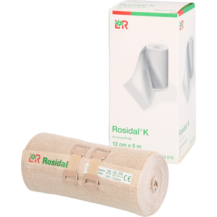 Rosidal K 12 cm x 5 m Kurzzug-Binde, 1 St. Binde