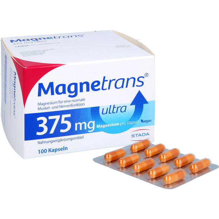 Magnetrans ultra 375 mg, 100 pcs. Capsules