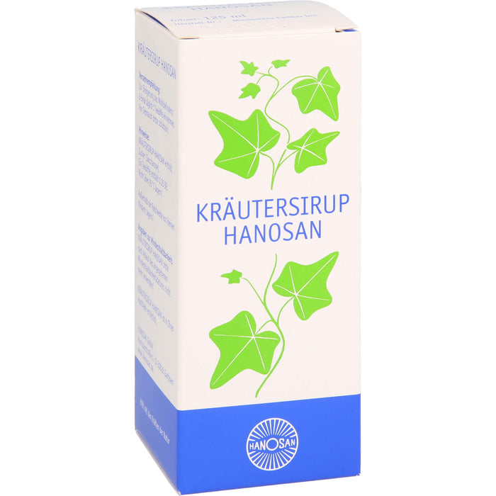 HANOSAN Kräutersirup, 125 ml Solution