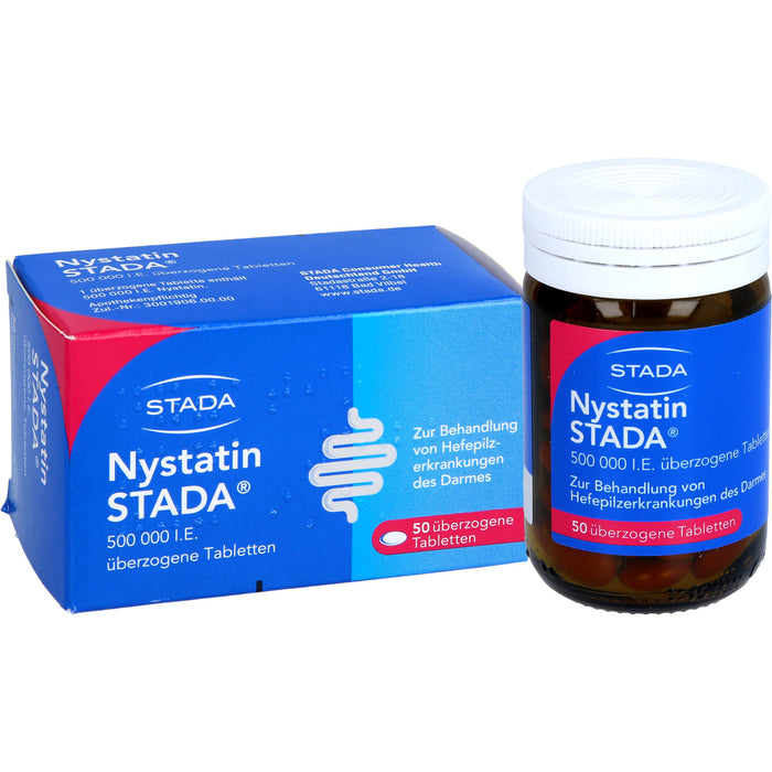 Nystatin STADA Tabletten, 50 St. Tabletten