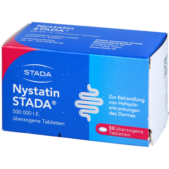 Nystatin STADA Tabletten, 50 pcs. Tablets