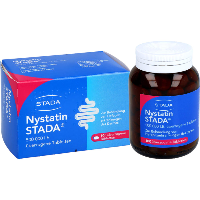 Nystatin STADA Tabletten, 100 pc Tablettes