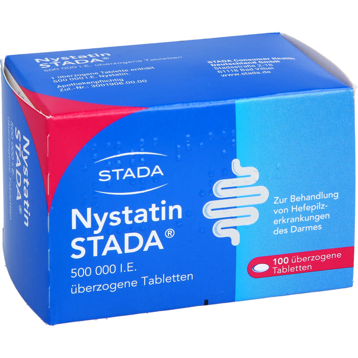 Nystatin STADA Tabletten, 100 St. Tabletten