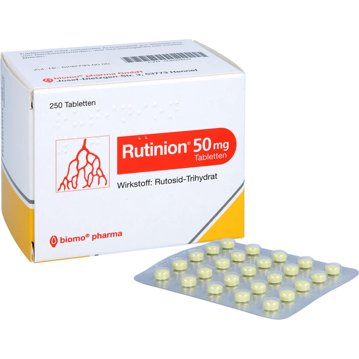 Rutinion 50 mg, Tabletten, 250 St TAB