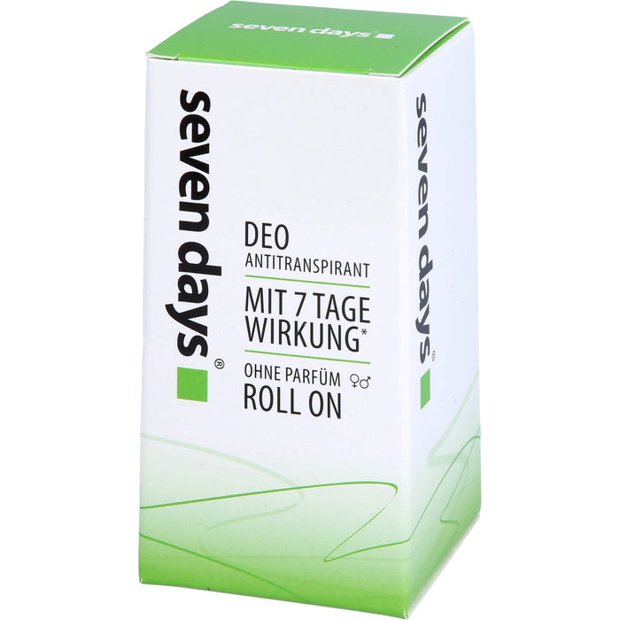 seven days Das Antitranspirant Roller, 50 ml Roll-On