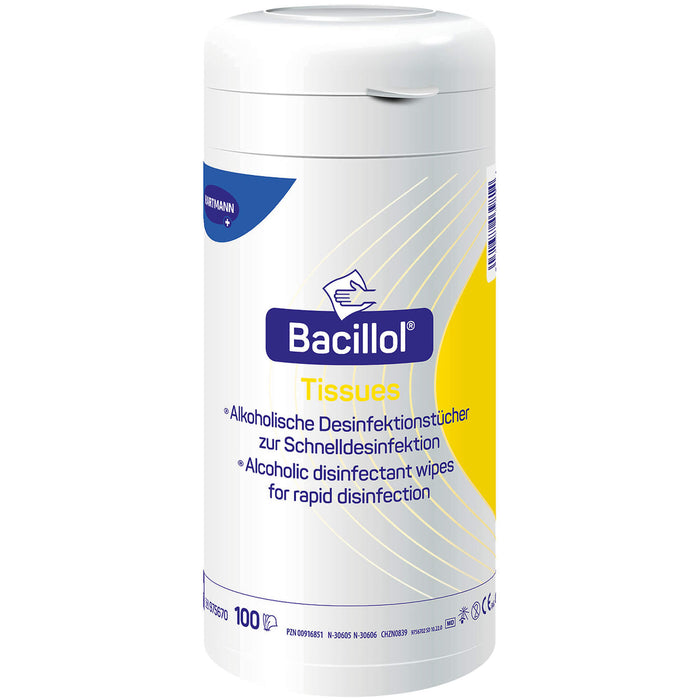 Bacillol Tissues alkoholische Desinfektionstücher, 100 pcs. Cloths