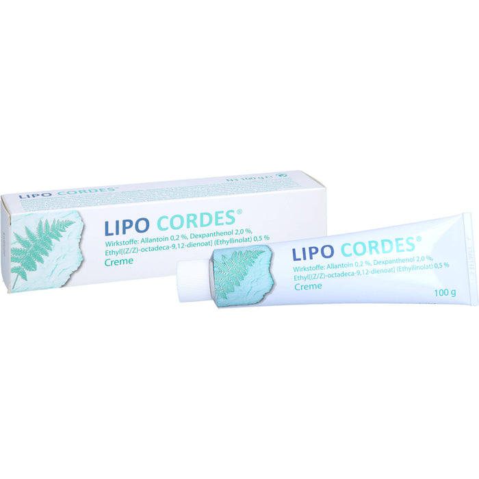 LIPO CORDES Creme bei fettarmer Haut, 100 g Creme