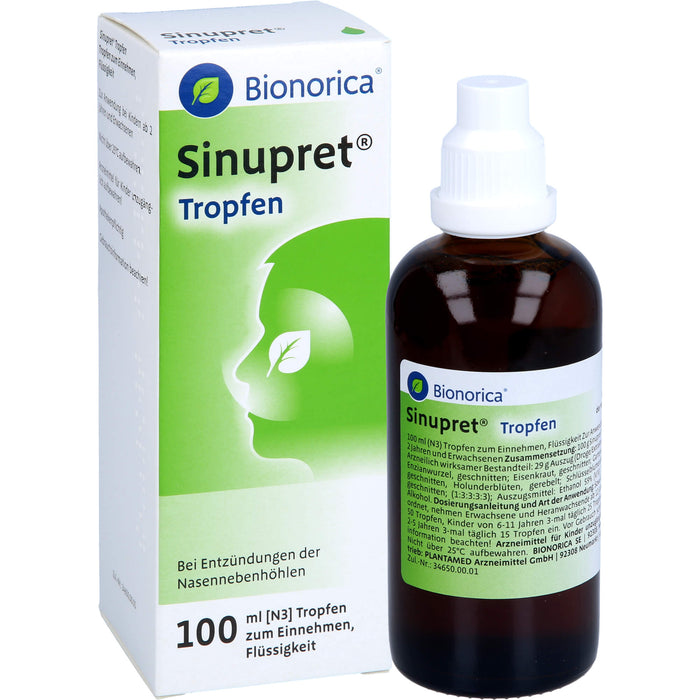 Sinupret Tropfen, 100 ml Lösung