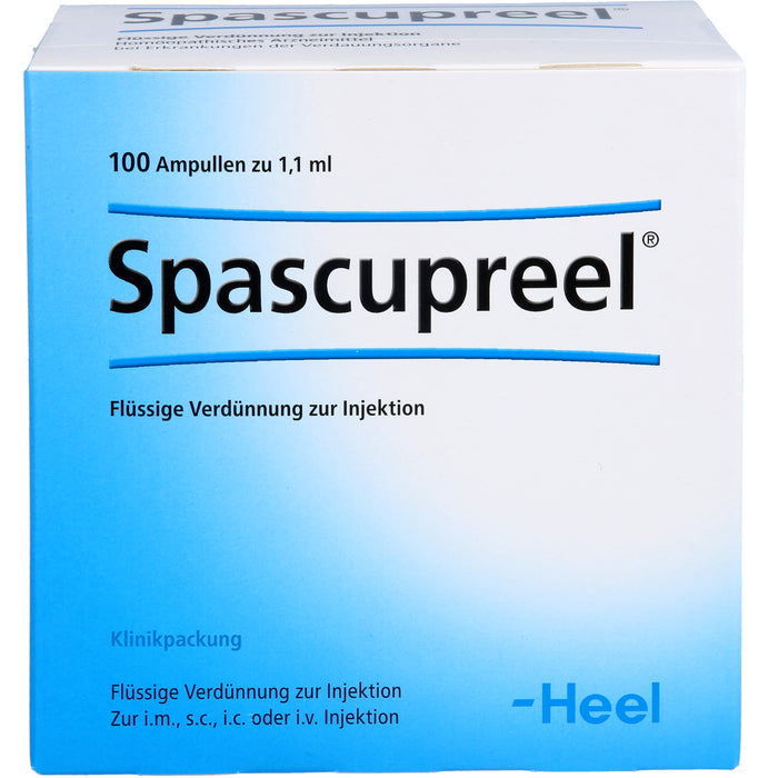 Spascupreel flüssige Verdünnung, 100 pc Ampoules