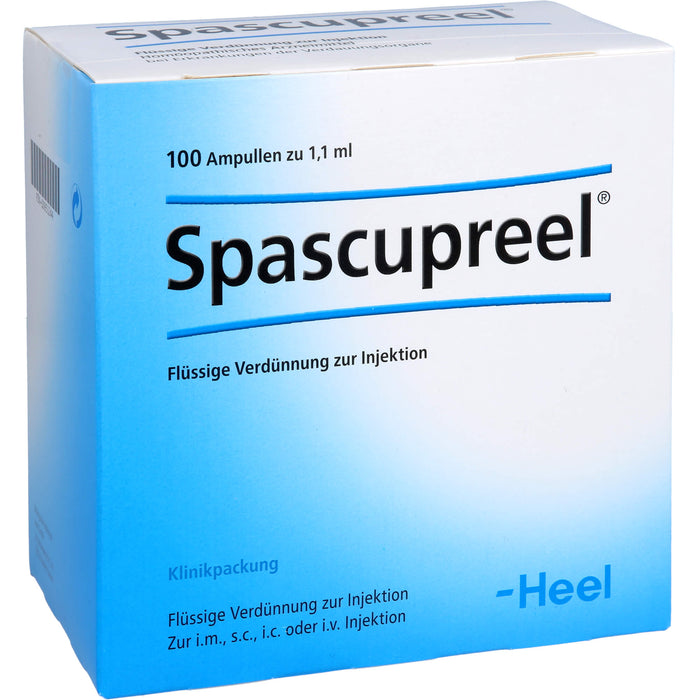 Spascupreel flüssige Verdünnung, 100 pcs. Ampoules